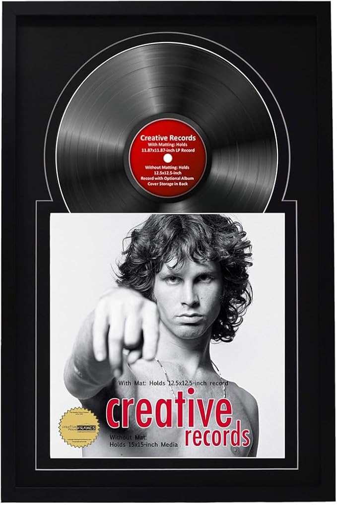 Creative Picture Frames 16" x 24" Jukebox Vinyl Frame Display by CreativePictureFrames