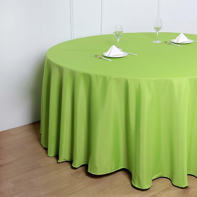 Efavormart Round Tablecloth, 120 Inch Stain & Wrinkle Resistant Washable Table - Image 9
