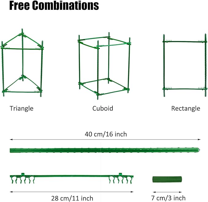 Orgrimmar Tomato Cages Garden Plant Support Stakes Outdoor Vegetable Trellis - Image 3