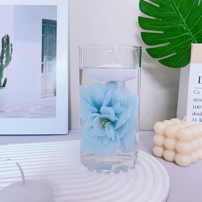 24 Pcs Floating Candles for Centerpieces and Floating Flowers Vase Fillers for - Image 8