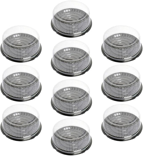 10-Pack Round Cake Stand & Dome by ULTECHNOVO