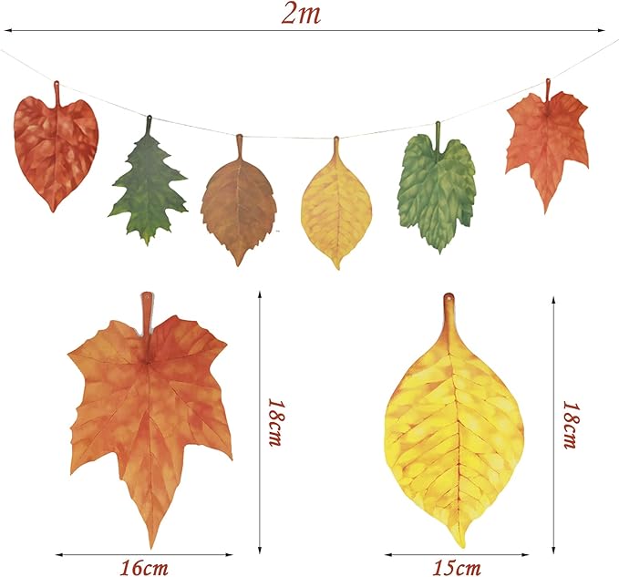 Easy Joy 14 Pcs Fall Party Decorations, Birthday Decor - Image 7