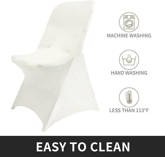Peomeise Stretch Spandex Folding Chair Cover - Image 2