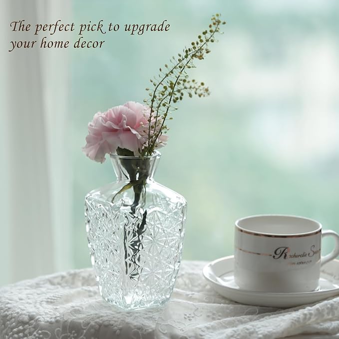 Bud Vases Set of 12, Glass Bud Vases in Bulk, Small Flower Vases - Image 3