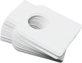 60PCS 5.7cmx8.9cm/2''x3.5'' White Kraft Wine Bottle Tags Wine Bottle Tags Paper by SJZBIN