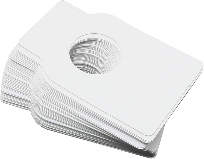 60PCS 5.7cmx8.9cm/2''x3.5'' White Kraft Wine Bottle Tags Wine Bottle Tags Paper by SJZBIN