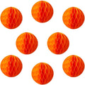 8pcs 10inch Paper Honeycomb Balls Decorative Tissue Honeycomb Balls Paper Pom by ZGjoy