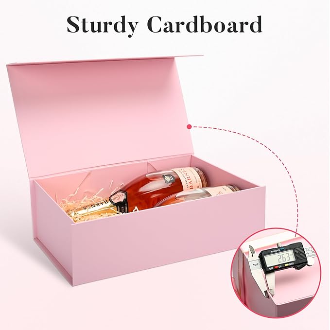 LIFELUM Pink Gift Boxes with Lids - Image 4