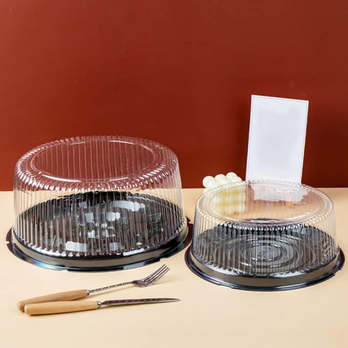 10-Pack Round Cake Stand & Dome - Image 6