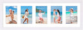 Vittanly 8x24 Collage Picture Frame, Displays 5Pcs 4x6 Pictures by Vittanly