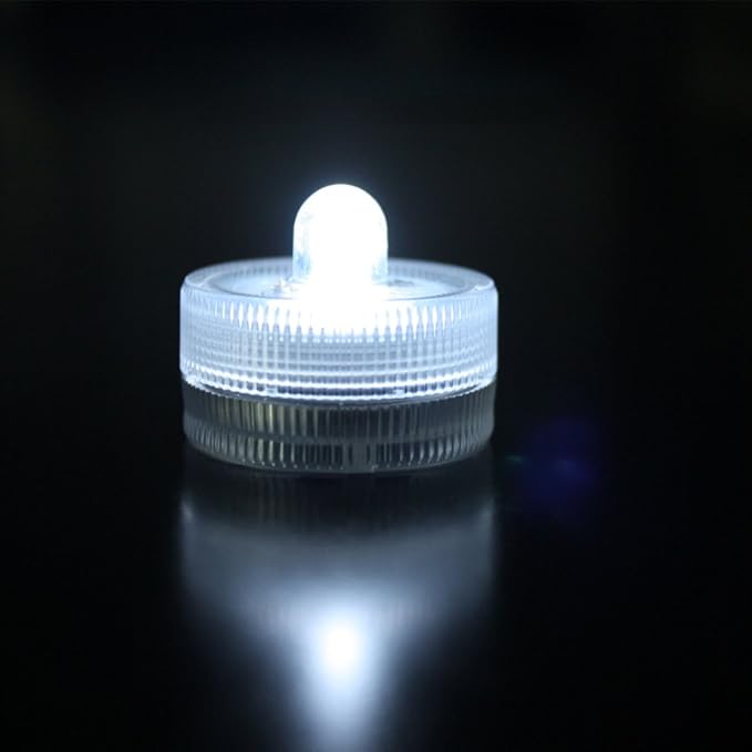 Halloween Lights Submersible LED Lights cr2032 Battery Powered Underwater - Image 2