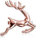 ZeeDix Set of 6 Rose Gold Elk Chic Napkin Rings by ZeeDix