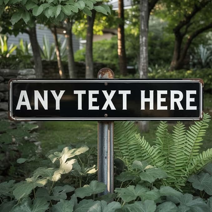 Custom Signs Outdoor Metal, Personalized Street Sign - Image 4