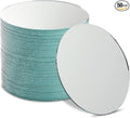 Juvale 4-Inch Round Glass Mirrors by Juvale