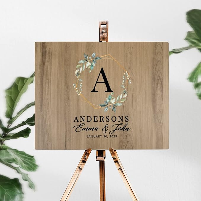 Andaz Press Large Wooden Welcome Sign - Image 2