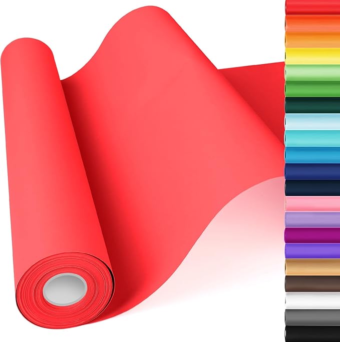 Red Wrapping Paper, Bouquet Flower Gift Wrap by Donyang