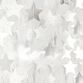 Glitter-Silver Party-Decorations Star Christmas Garland - 62ft Birthday Twinkle by Hugtmr
