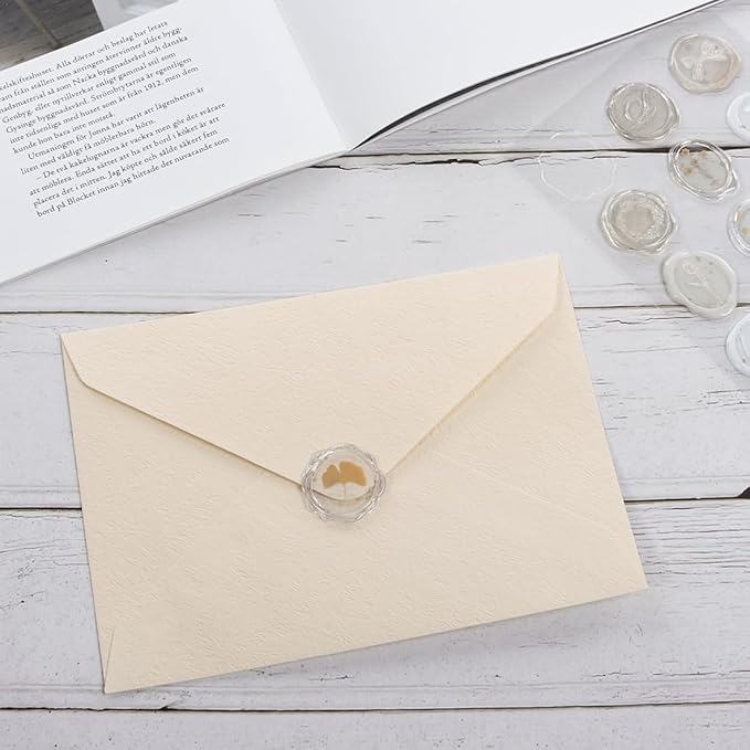 30 Pieces A6 Envelopes with 30 Seal Stickers, 6.32 x 4.45 inch Envelopes - Image 4