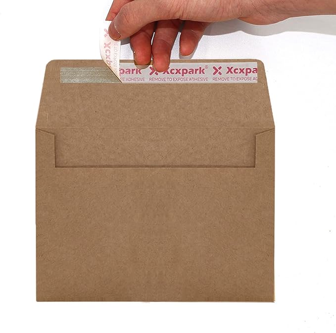 100 Qty Printable A6 Invitation Envelopes 4.75x6.5 inches Cards, Self Seal - Image 4