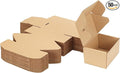 MEBRUDY 6x4x3 Inches Shipping Boxes Pack of 50, Small Corrugated Cardboard Box by MEBRUDY