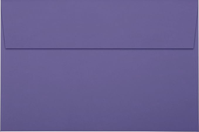 LUXPaper A9 Invitation Envelopes | Peel & Press | 5 3/4" x 8 3/4" | Wisteria - Image 2