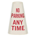 SmartSign “No Parking Any Time” Bright Reflective Cone Message Sleeve by SmartSign