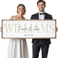 Wedding Gifts for Couples 2025, Custom Wood Sign for Bridal Shower Gift by YATIE