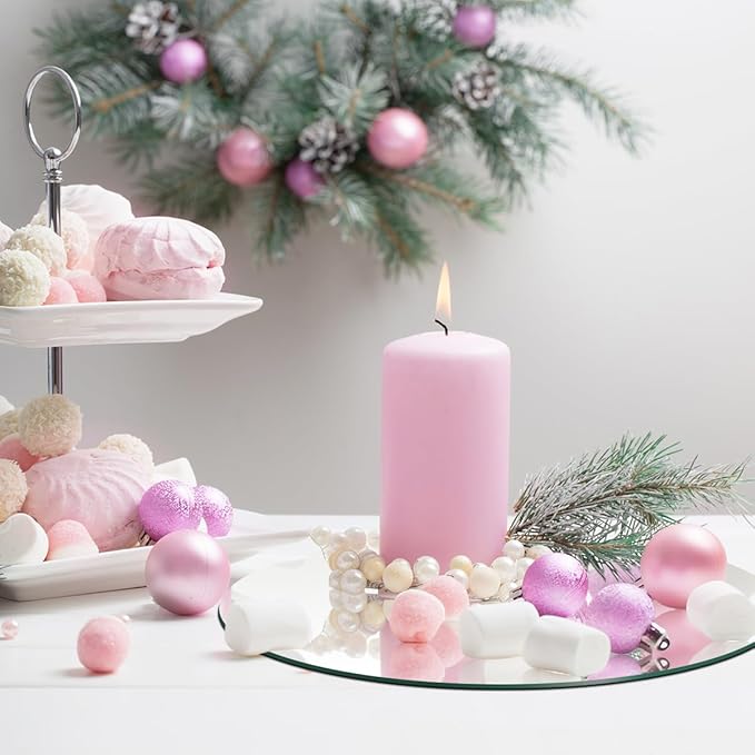 Small 6" Round Mirrors for Centerpieces, Mirror Tiles for Wall Table Wedding - Image 7
