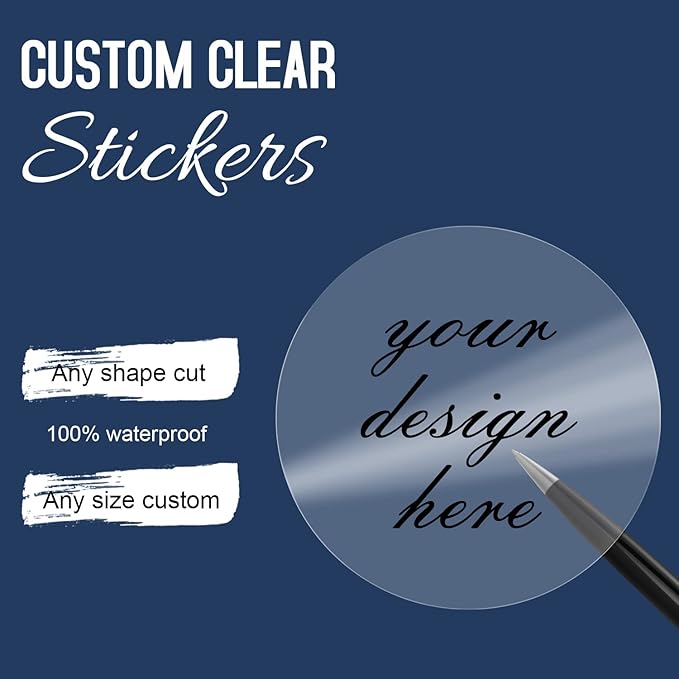 Custom Logo Stickers for Business, Personalised Branding Stickers, Any Shape & - Image 2