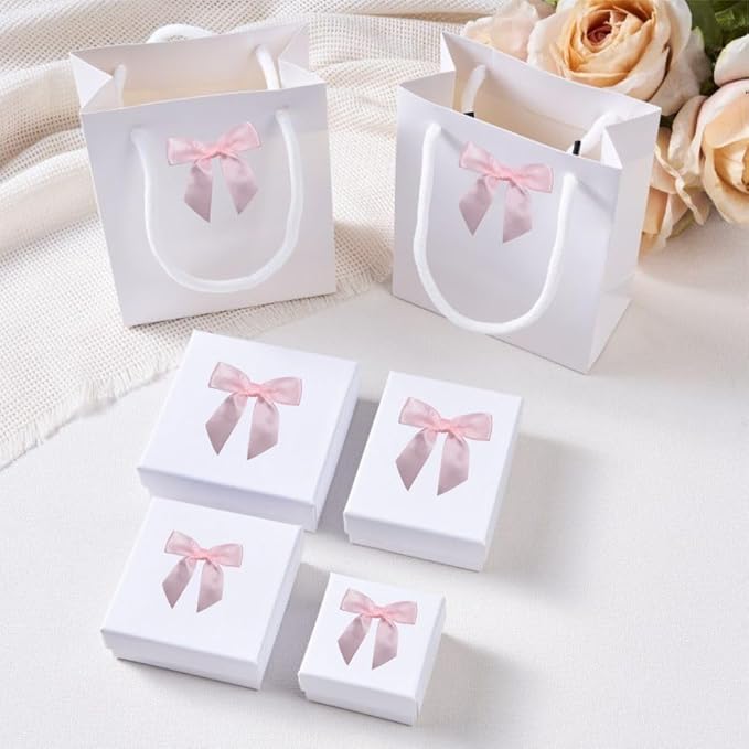 2.5" Hgzgch Light Pink Satin Ribbon Bow - Image 5
