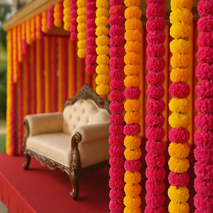 Marigold Garlands for Decorations - Image 6