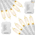 Battery Operated Christmas Lights - 16ft 50 LED String Lights by MAGOTANChristmasLights