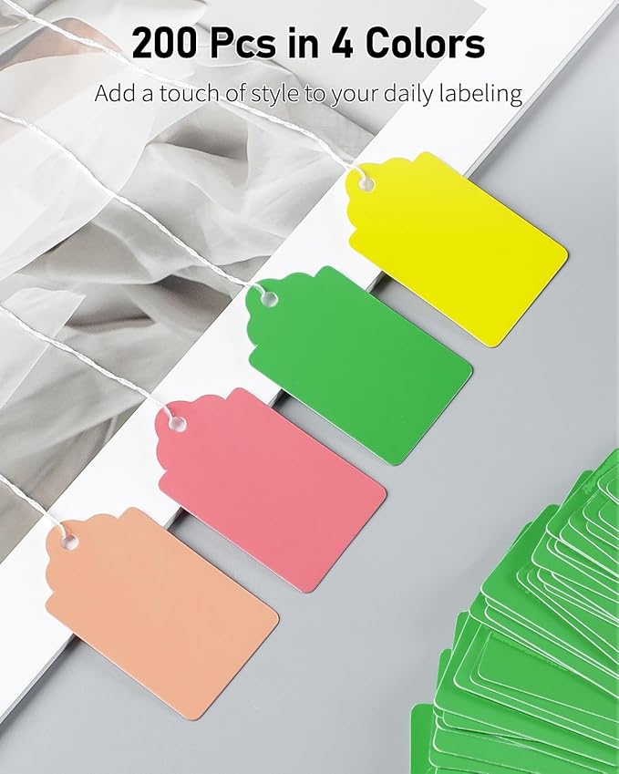 Uniclife 200 Pcs Price Tags - Image 5