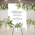 Welcome To Our Wedding Sign, Personalized Wedding Welcome Sign, Wedding by Unknown