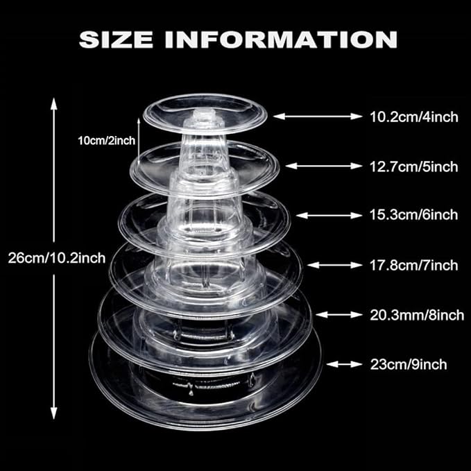 6 Tiers Macaroon Tower Stand - Image 4