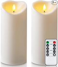 Amagic 4” x 9” Large Outdoor Waterproof Flameless Candles by AMAGIC