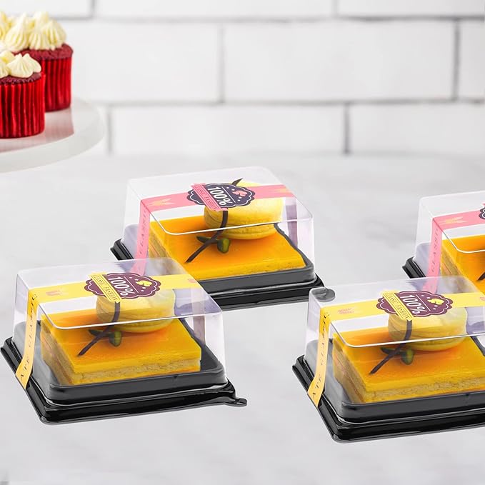 50 Pcs 3.5 Inch Mini Cake Containers - Image 2