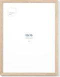 Opposite Wall - 12x16 in - Natural Solid Oak Wood Picture Frame - Lightweight by OppositeWall