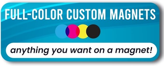 Magnet Me Up Custom 10x3 Inch Rectangle Magnet, Customizable - Image 7