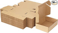 MEBRUDY 7x5x2 Inches Shipping Boxes Pack of 50, Small Corrugated Cardboard Box by MEBRUDY