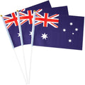 Australia Flag Australian Flag, Small Mini Handheld Australia Flags on Stick by Mflagperft