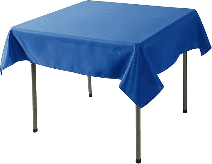 Cupuamon Square Tablecloth 52x52 inch Washable Polyester Fabric Table Cloth - Image 2
