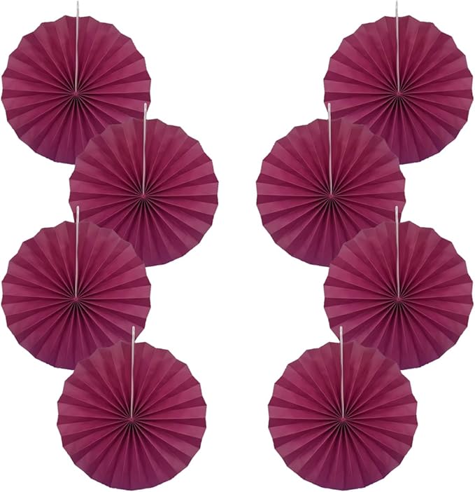 Red Party Decorations, Paper Decorations by BARTHEW