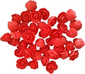 Artificial Flowers 100PCS 3CM Mini Fake Roses by J-Rijzen