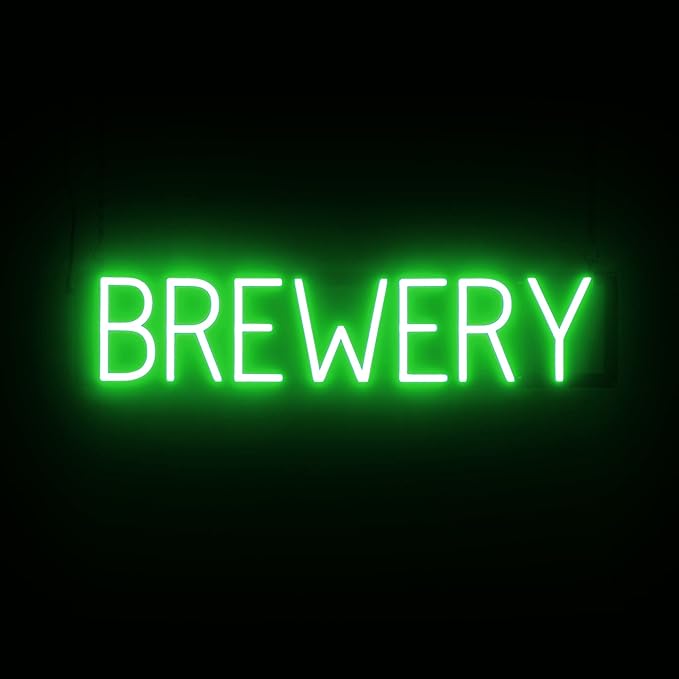 SpellBrite BREWERY Sign | Beer-Related Sign by SpellBrite