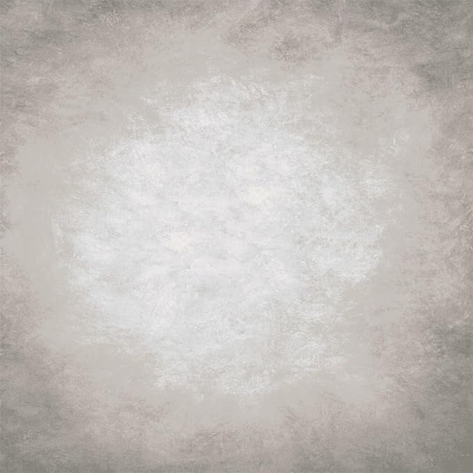 10x10ft Grey Portrait Photography Backdrops Solid Texture Abstract Photo - Image 3