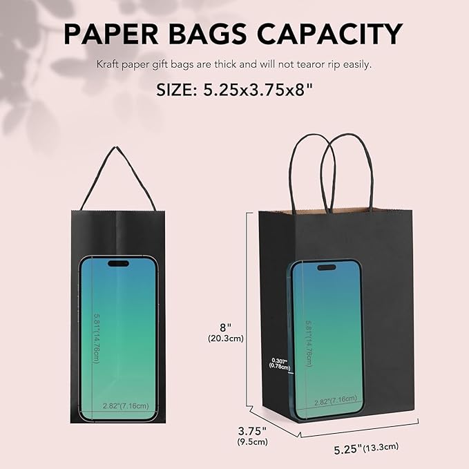 METRONIC Kraft Paper Gift Bags - Image 2