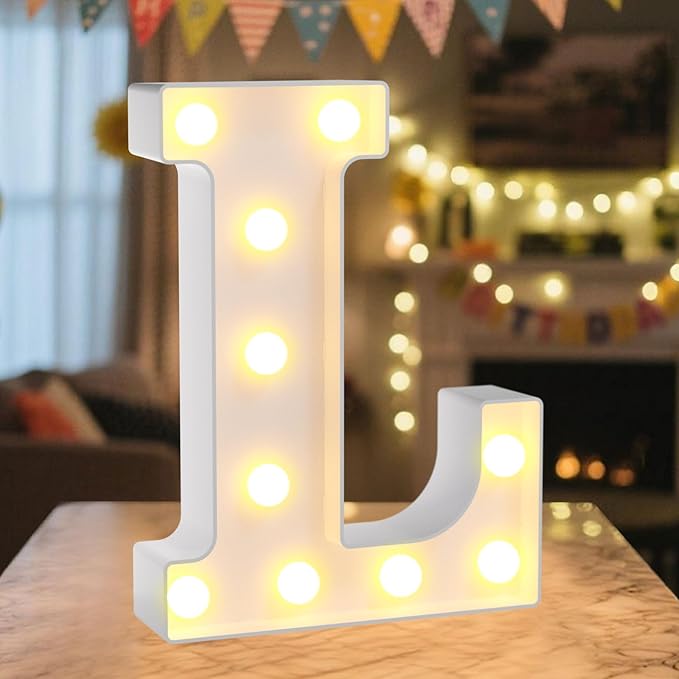LED Marquee Light Up Letters Sign by NANXU