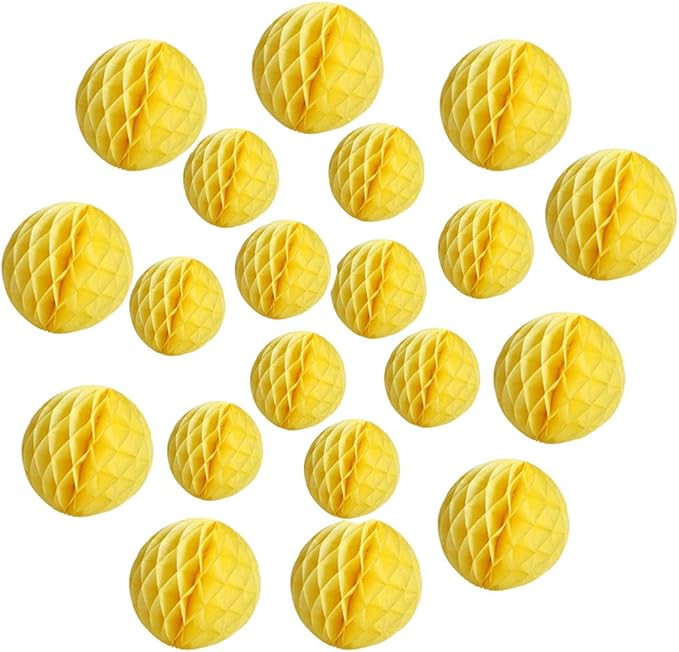 20pcs Honeycomb Flower Balls by ZGjoy