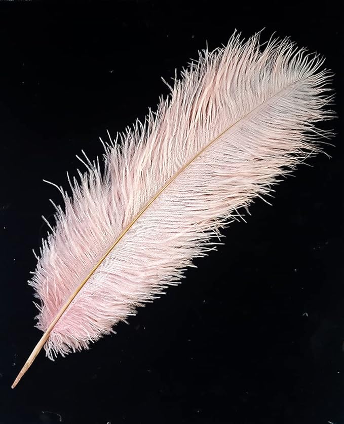 Happy Feather 16-18 inch Pink Ostrich Feathers Cratfs - Image 5